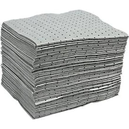 FIRST light-bindvliesdoekjes, universeel, met perforatie, L 500 x B 400 mm, grijs, 200 stuks