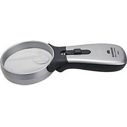 Hand-held verlicht vergrootglas Tech-Line CLASSIC vergroting 2x/4x LED-lenzen-D.70/20mm