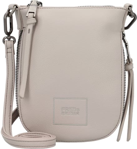 FREDsBRUDER Leren Schoudertas Bestie Essential Bag Stone Taupe