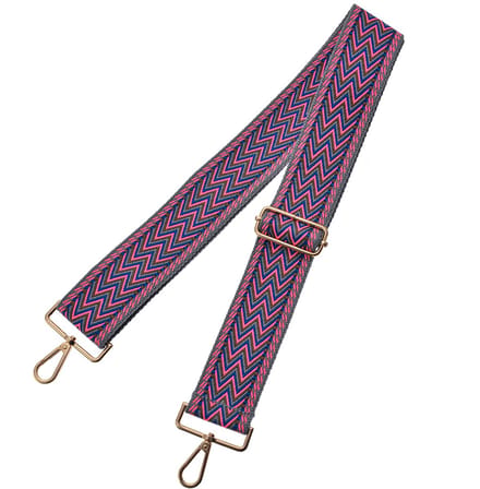 Clayre & Eef Tassenriem 5x140 cm Roze Synthetisch