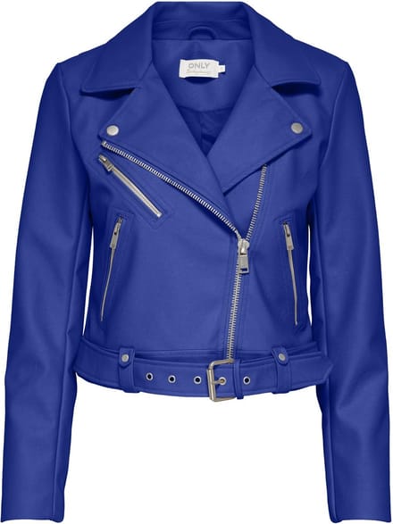 ONLY - ONLVERA FAUX LEATHER BIKER OTW - Dames - Gewatteerde jassen