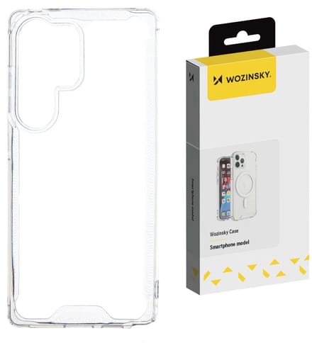 Wozinsky Clear Corner Case - Hoesje voor Mobiele Telefoon - Samsung Galaxy S25+ - Transparant