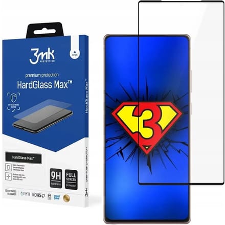 Versterkt gehard glas 3MK Samsung Galaxy Note 20 5G HardGlass Max™ FingerPrint