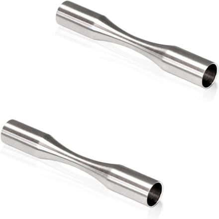 Flexibele Koppeling - Stangverbinder Rond - Balustrade Bouwen - Traploos Verstelbaar - Ø 10 mm - Zilverkleurig