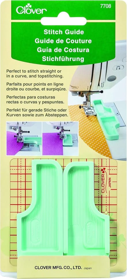 Clover CL7708 Steekgeleider - Kleurrijk Plastic, Universele Maat