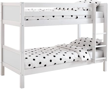 Flexworld Stapelbed Jip - 90 x 200 cm - wit