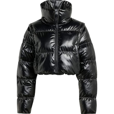 Adidas Essential Glossy Puffer Black Größe: L | Winterjacken Outlet | Damen | Schwarz