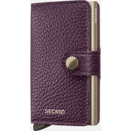 Secrid Miniwallet pasjeshouder pebble grape