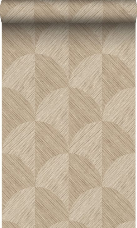 Origin Wallcoverings behang 3D-motief beige - 53 cm x 10.05 m - 347936