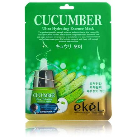 Ekel Mask Pack Cucumber(10ea) one green