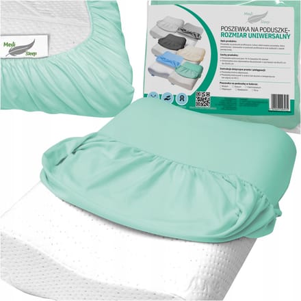 Medi Sleep Universele Hoes – Orthopedische Kussen – Memory Foam – Makkelijk Onderhoud