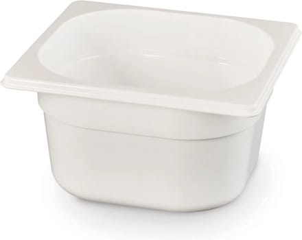 HENDI Gastronormbak – polycarbonaat – 2,4L – wit – temperatuurbestendig – stapelbaar