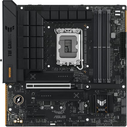 ASUS TUF GAMING B760M-PLUS WIFI II Moederbord - Intel B760 - Intel LGA1700 - DDR5 RAM - Micro-ATX