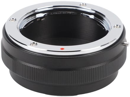 Dailygoods - Lensvattingadapter - MD-lens naar FX-adaptercamera - Handmatige focus - Compact formaat - Compatibel met verschillende camera's - Voor cr...