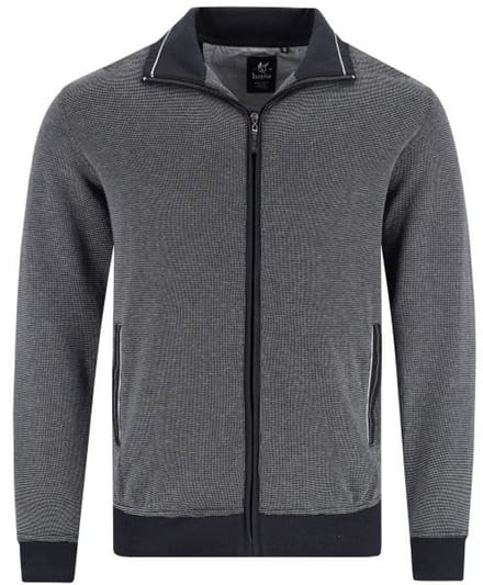 Hajo - Heren Vest – Antraciet Melange - Maat M