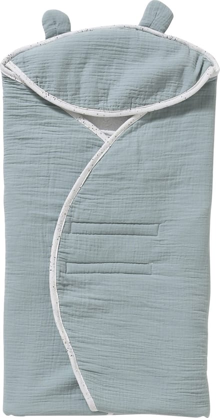 Vertbaudet Plaid met capuchon voor maxi-cosi
