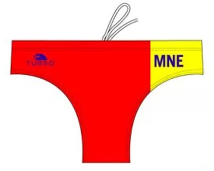 Turbo Montenegro Zwemslip Oranje M Man