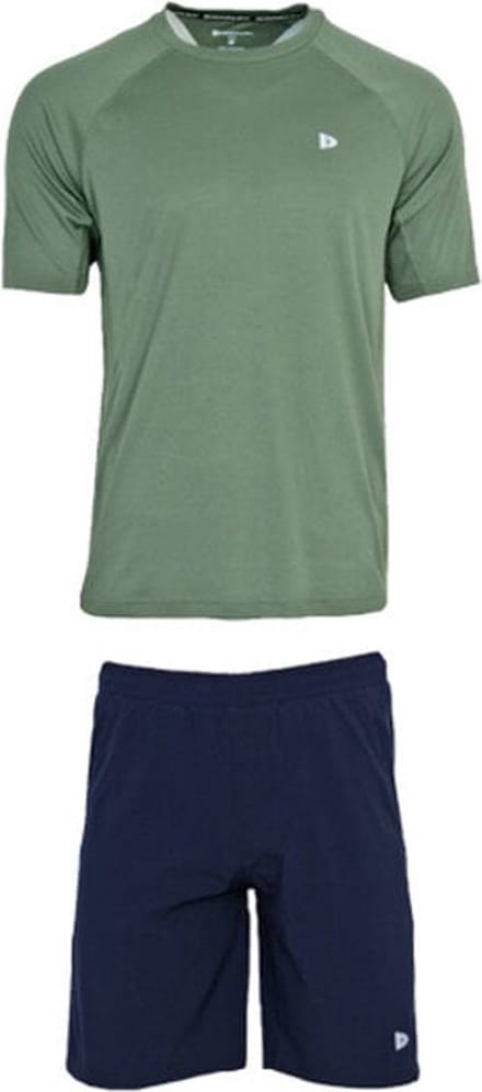 Donnay - Multi Sportset Jim - Trainingsset - Navy/Jungle green (547) - maat XL