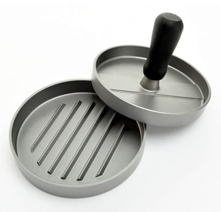Dailygoods - Burger Press - Hamburger Maker - Antiaanbaklaag - Aluminium - Accessoire - Grillen - Handgemaakt