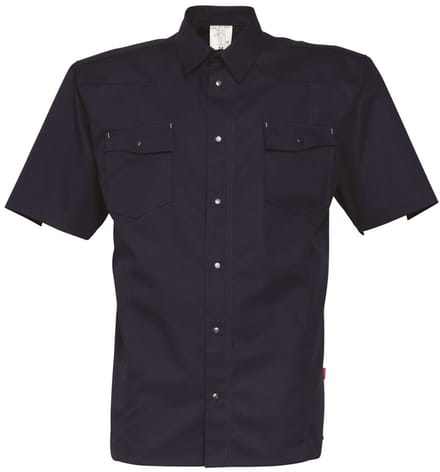 HAVEP Werkhemd korte mouwen Basic 1654 - Marine - XL