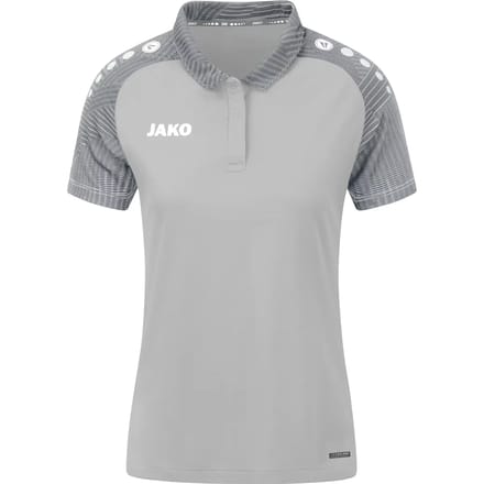 Jako Performance Polo Dames - Zachtgrijs / Steengrijs | Maat: 34