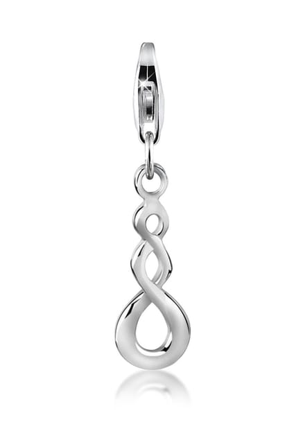 Nenalina - Bedel - Maori Infinity Life Symbol-Charm 925 Silber - Dames