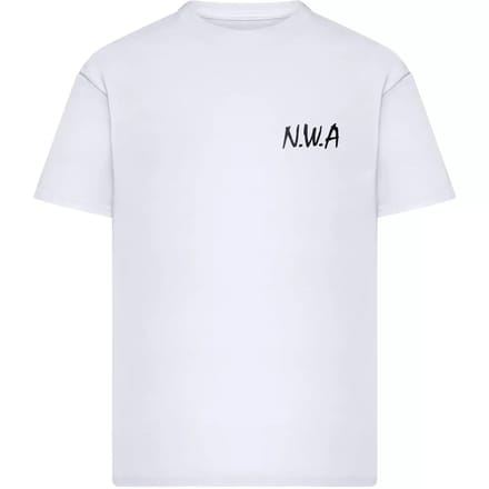 Mister Tee - N.W.A Express Yourself Oversize Heren Tshirt - S - Wit