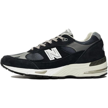New Balance 991 Made In England 'Navy' Sneakers M991NV 42 black