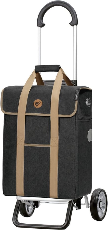 Andersen SHOPPER MANUFAKTUR Boodschappentrolley Scala Shopper Plus Ipek Mi Black Zwart 103cm