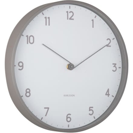 Karlsson wandklok sencillez donker- Ø30cm