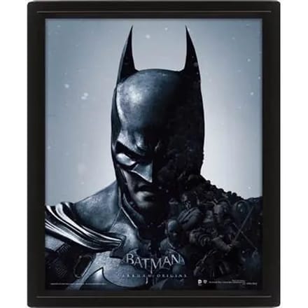 Merchandising BATMAN - 3D Lenticular Poster 26X20 - Batman/Joker Arkham Origins