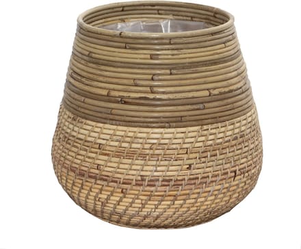 Bamboe Plantenmand - Ø40xH33 cm - Bloemenmand
