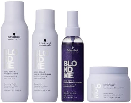 Schwarzkopf BlondMe Bond Repair Purple Pakket
