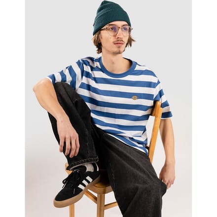 T-shirt met labelstitching model 'RIVERGROVE'