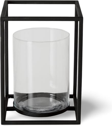 Windlicht Modern Zwart Metaal