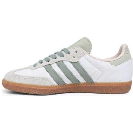 Adidas Samba OG Cloud White Silver Green