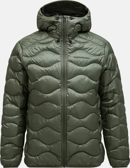 Peak Performance M Helium Down Hood Jacket Jassen Heren - Winterjas - Groen - Maat XL