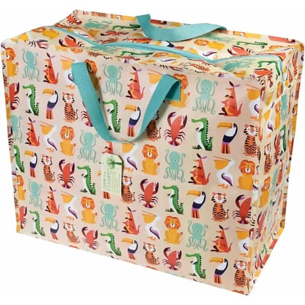 Rexinter shopper/opbergtas Colourful Creatures shopper/opbergtas Party Train