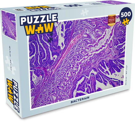 Puzzel Bacteriën - Legpuzzel - Puzzel 500 stukjes