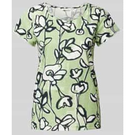 Regular fit T-shirt van puur katoen