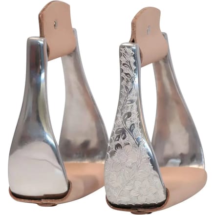 aluminium western remklauwen Edix Saddles Show