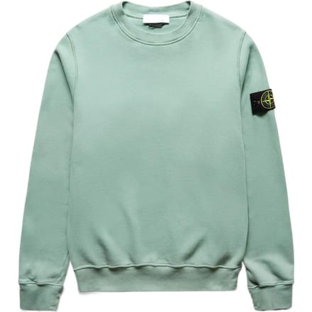 Stone Island Logo Patch Sweatshirt Groen Heren Tops 771563020-V0055 S white