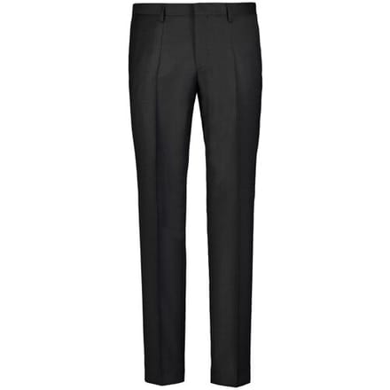 Roy Robson Broek Marlane Natural Stretch Virgin Wool Donker Grijs / male