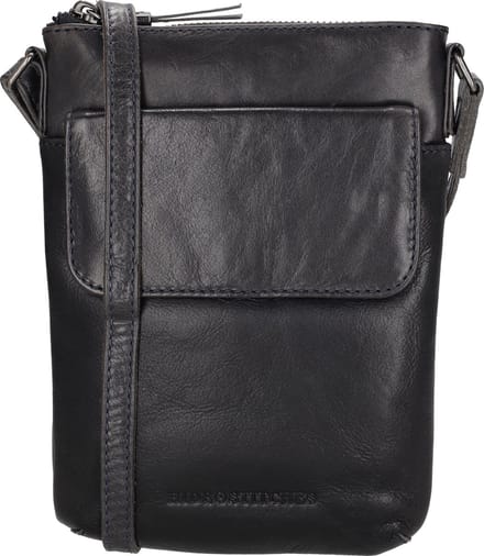 Hide & Stitches Porto Crossbody Schoudertasje - Donker navy