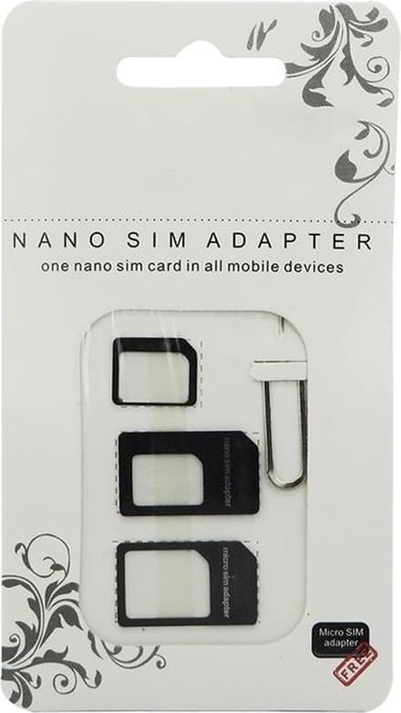 SIM card adapter set