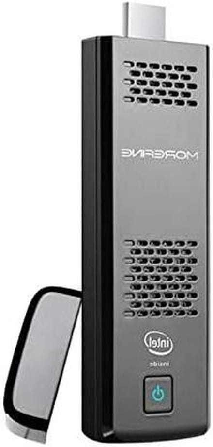 Mini PC Stick - Compute Stick Mini Computer - Compact Werkstation - Met Stille Ventilator - 64GB Opslag - Zwart