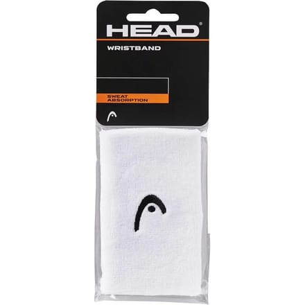 Head Zweetband Pols 5'' Groot Kleur : Wit