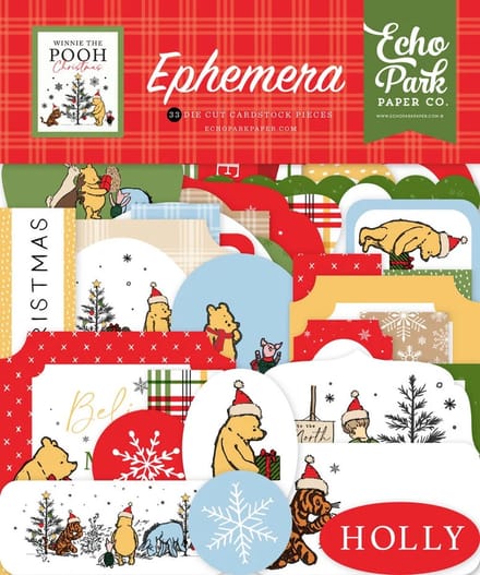 Echo Park - Winnie The Pooh Christmas Ephemera (WPC386024)