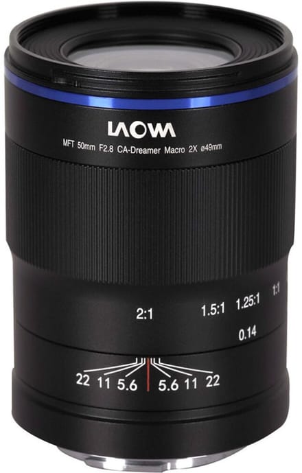 LAOWA 50mm f/2.8 2X Ultra Macro APO Objektiv für Micro 4/3