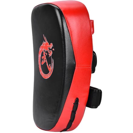 Gebogen Taekwondo Boksen Schoppen Stootkussen Hand Voeten Voet Doel Stoot Training Schild black